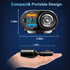 USB C Car Charger, 90W Cigarette Lighter Adapter, Fast Charging PD QC 3.0, Charger Socket Splitter with 3 USB Ports LED