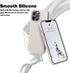 OTOFLY iPhone 13 Pro Case, Liquid Silicone Slim Protective Shockproof Cover with Anti-Scratch Microfiber Lining, 6.1