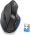ECHTPower Ergonomic Wireless Mouse, Vertical Mouse with Adjustable DPI, Rechargeable with LED Light