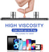 YINHEXI 2 Pcs Transparent Phone Ring Stand Holder, 360 Degree Rotation Cell Phone Ring Holder (Rose Gold & Diamond-1)