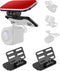 Universal Rear Camera Mount (Adhesive-2PCS), Backup Camera Bracket for Rear Dash Cam, Windshield Mount, Rear View