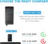 DC 24V Adapter for Samsung Soundbar with 8ft Power Cord