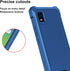 Ailiber AT&T Calypso 3 Case, Heavy Duty Phone Cover with Screen Protector, Shock-Absorbing TPU Bumper - Blue
