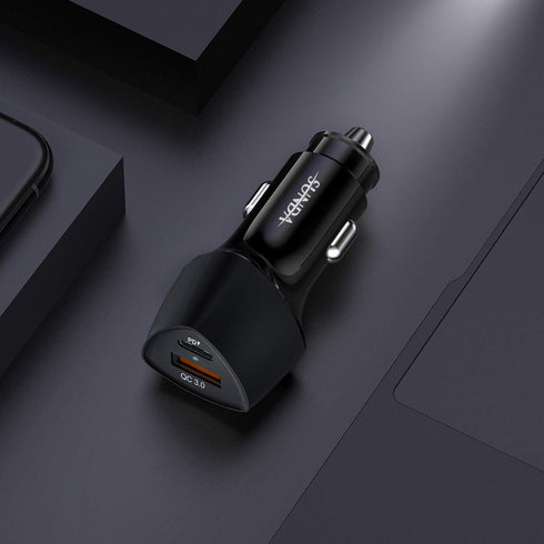 (10pack) SUNDA USB C Fast Car Charger 51W, Dual Ports PD/PPS&QC3.0, Compatible with iPhone 16/15 Pro/14 Mini