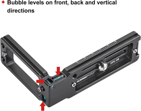 Generic DPL-09 L Bracket for DSLR Arca Swiss Tripod Quick Release QR L Plate Camera Mount Accessory