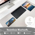 Macally Small Bluetooth Keyboard for iPhone, iPad, and Tablet - Multi Device Compatibility, 78 Key Wireless Keyboard