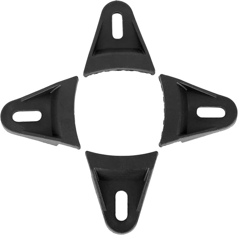 X AUTOHAUX 16pcs Black Car Subwoofer Grill Clips, Clamps for 4" 6" 8" 10" 12" 15" Speakers
