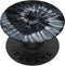 PopSockets Black and White Tie Dye Swirl Monochrome Hippie Spiral Gift PopGrip: Swappable for Phones & Tablets