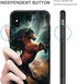 ZHEGAILIAN iPhone XR Case - Extraordinary Spirit Horse Design, Soft TPU Bumper, Shock Absorption, Non-Slip Back Cover.
