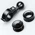 BRCOVAN Handlebar Mount with 1'' TPU Ball Compatible with RAM Mounts B Size Double Socket Arm, Aluminum Material