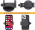 Strong Magnetic Motorcycle Phone Holder, Non-Slip & Anti-Scratch, Compatible with 3.5-7.5" iPhones/Nexus/HTC/LG