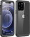 iPhone 12 Pro Heavy Duty Waterproof Case with Built-in Screen Protector, Shockproof & Dustproof, Clear, 6.1 inch.