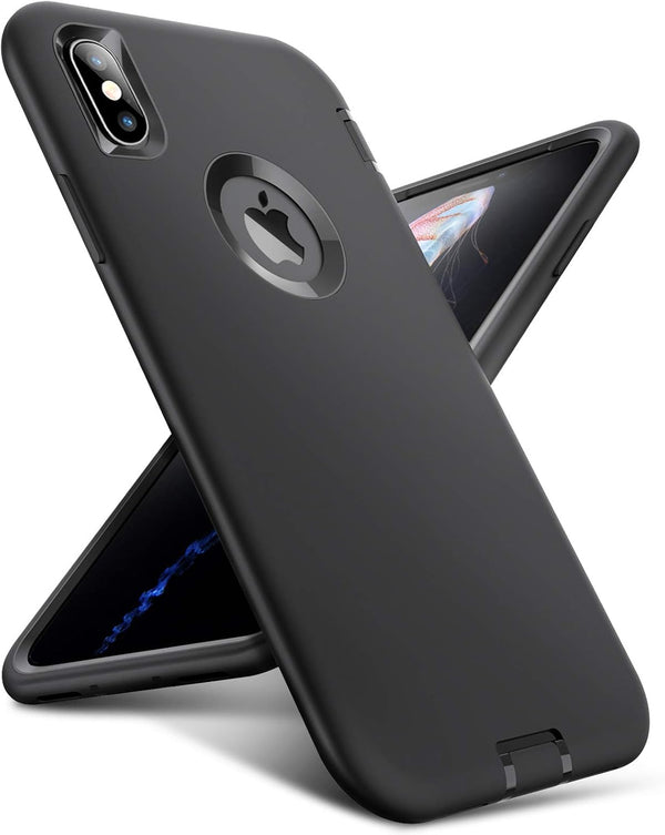 ORIbox Case Compatible with iPhone Xs Max, Soft-Touch Finish Liquid Silicone Exterior