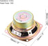uxcell 10W 4 Ohm 3 Inch 78x78x39mm Anti-Magnetic Speaker Tweeter Speakers 2pcs