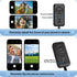 HYZUITDB Bluetooth Camera Remote Control for iPhone/Android, Phone Front/Rear Camera Flip Shutter, Zoom in/Out, Switch