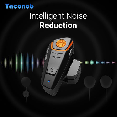 Helmet Bluetooth Headset Bt-S2ns, 1000m Helmet Communication System, 1 Pack, Connect Up to 3 People, 2 People Talk at