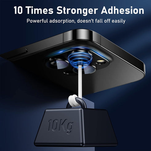 UniqueMe Camera Lens Protector for iPhone 13 Pro/Pro Max - Graphite, Metal Ring, Strong Drop Protection, Tempered Glass.