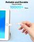 MoKo Lightning to USB C Male Adapter 4 Pack, Fast Charging Adapter for iPhone 15/16 Pro/Max, Galaxy S24, White