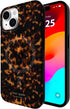 Kate Spade New York Tortoiseshell iPhone 15/14/13 Case, Compatible with MagSafe
