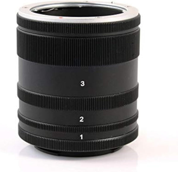 Macro Extension Tube Ring Kit for Sony E-Mount Camera Lens NEX-5R 5T 5N NEX-6 NEX-7 a7 a7S a7R a7II a7SII a7RII a6500