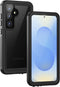 Lanhiem for Samsung Galaxy S25 Phone Case, IP68 Waterproof Dustproof, Rugged Full Body Shockproof Cover, Black