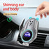 Wireless Car Charger - Automatic Clamping 15W Fast Charging for iPhone and Samsung Devices