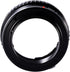 K&F CONCEPT M Mount Adapter for Canon EOS M Cameras - Compatible with Pentax K Lenses