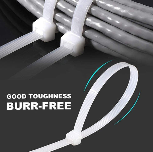 Zip Ties 16 Inch, 100 per pack Heavy Duty Cable Ties with 70 Pounds Tensile Strength