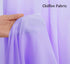 Lavender Wedding Arch Draping Fabric, 29" x 20FT Sheer Drapes for Ceremony, Arbor, Stairs Swag Decoration