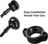 ZIANTENNY 8 17mm Pcs Tightening Nut for Car Mount - Ball-Joint Fixed Adapter Replacement Parts for Car Phone Mount DVR