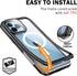 AICase Waterproof Case for iPhone 13 Pro Max, MagSafe Support, Snowproof, Dustproof, IP68 Certified Full Body