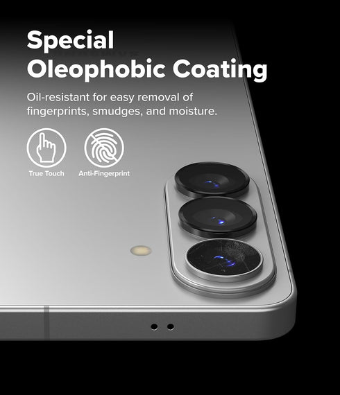 S26 S26 2 Pack Ringke Camera Lens Frame Glass for Samsung Galaxy and Plus Camera Lens Protector [Individual Lens
