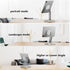 XAOSUN 360Rotation,Home Tablet Stand Magnetic for ipad Stand Desk Multi-Angle, Adjustable Foldable Tablet Holder,Metal