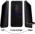 Galaxy S9 Plus Screen Protector Privacy 2-Way Anti Spy Soft Film (NOT Tempered Glass) with 1-Pack Back Skin (2 Pack)