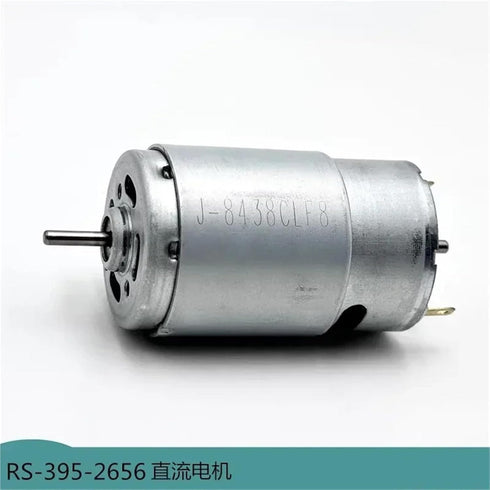 GJWBAKS 1pc RS-395-2656 395 2.3mm 12V 14.4V 18V 24V 13500RPM 28mm Micro Motor Dual Shaft Mini Electric Motor DIY