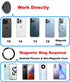 Rigdance 1" (25mm) Magnetic Phone Holder for Ram Mount, Ball Mount for Magsafe for Ram B Size Socket
