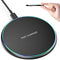 Wireless Charger Compatible with iPhone 15 14 13 12 11 Pro Max/Mini/Plus/XR/X/8, 15W Max Fast Wireless Charging Pad for