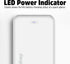 Energizer Wireless Magnetic Portable Charger, 5000mAh Power Bank with 15W USB-C Output, Compatible with iPhone, Samsung