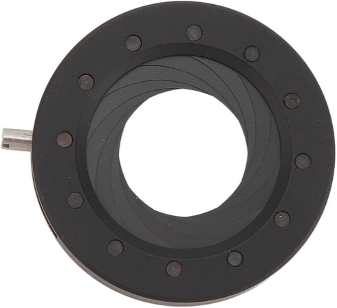 Yscryptoline 12 1.2 18mm Adjustable Iris Aperture Diaphragm, Manual Lens Adapter with Blades, to Aluminum Alloy Iris