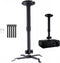 DAWASAPAT Projector Ceiling Mount with New Gimbal, Adjustable Length Projector Mount, -Inch Screw,