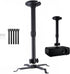 DAWASAPAT Projector Ceiling Mount with New Gimbal, Adjustable Length Projector Mount, -Inch Screw,