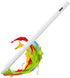 Electronic Stylus Pen for Lenovo Duet Chromebook 2 in 1 - 1.2mm Replaceable Plastic Tip Stylist Pencil, White