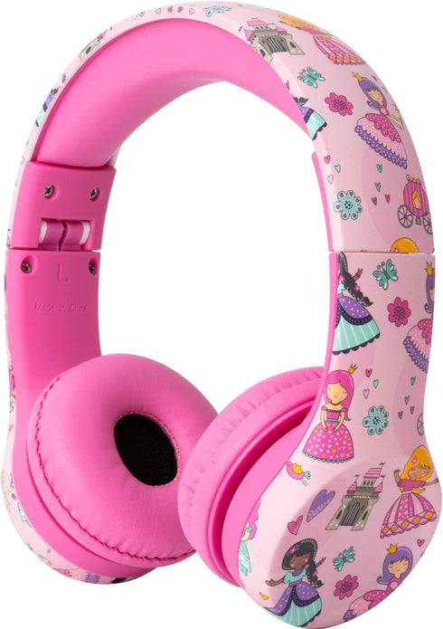 Snug Play+ Kids Headphones with Volume Limiting for Toddlers (Boys/Girls) - Princess Design