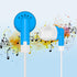 60 Pack Use(6 Earbuds Bulk Kids Classroom Headphones for School Travel or Home Color)