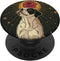 Tarot Card Art Witchy American Bully Dog PopSockets Standard PopGrip