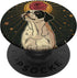 Tarot Card Art Witchy American Bully Dog PopSockets Standard PopGrip