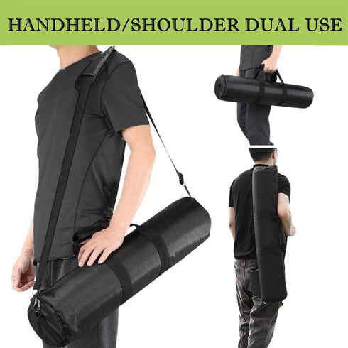 BLIRITEL 31.5 inch (31.5 5.12 Inch) Tripod Carrying Case, Heavy Duty Padded Tripod Bag with Shoulder Strap for Light