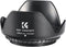 K&F Concept 58mm Tulip Flower Lens Hood for Canon Rebel T8i T7 T7i T6i T6 T5i T5 T4i T3i DSLR Cameras