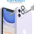 JETech Screen Protector for iPhone 11 6.1-Inch, 2-Pack with Camera Lens Protector, Tempered Glass Film