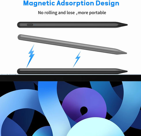 NTHJOYS Active Stylus Pencil for iOS/Android, Magnetic Design Fine Point Stylus for Apple